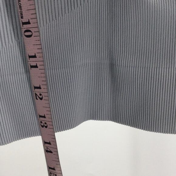 SPORTS 2 PC XS gray ribbed fitted athletic lounge comfort leggings top NEW B123 - Picture 6 of 11